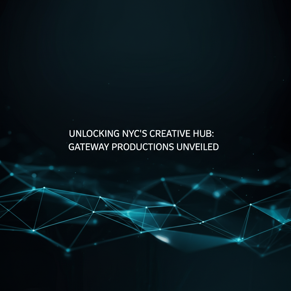 Unlocking NYC's Creative Hub: Gateway Productions Unveiled