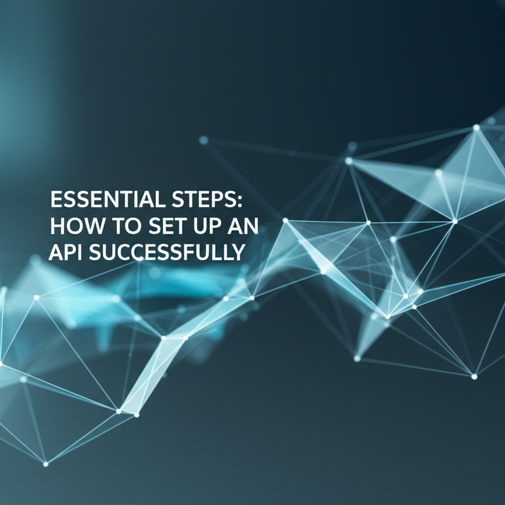 Essential Steps: How to Set Up an API Successfully