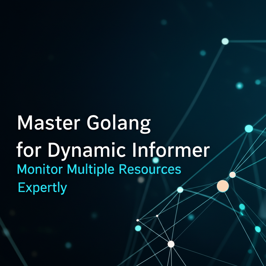 Master Golang for Dynamic Informer: Monitor Multiple Resources Expertly