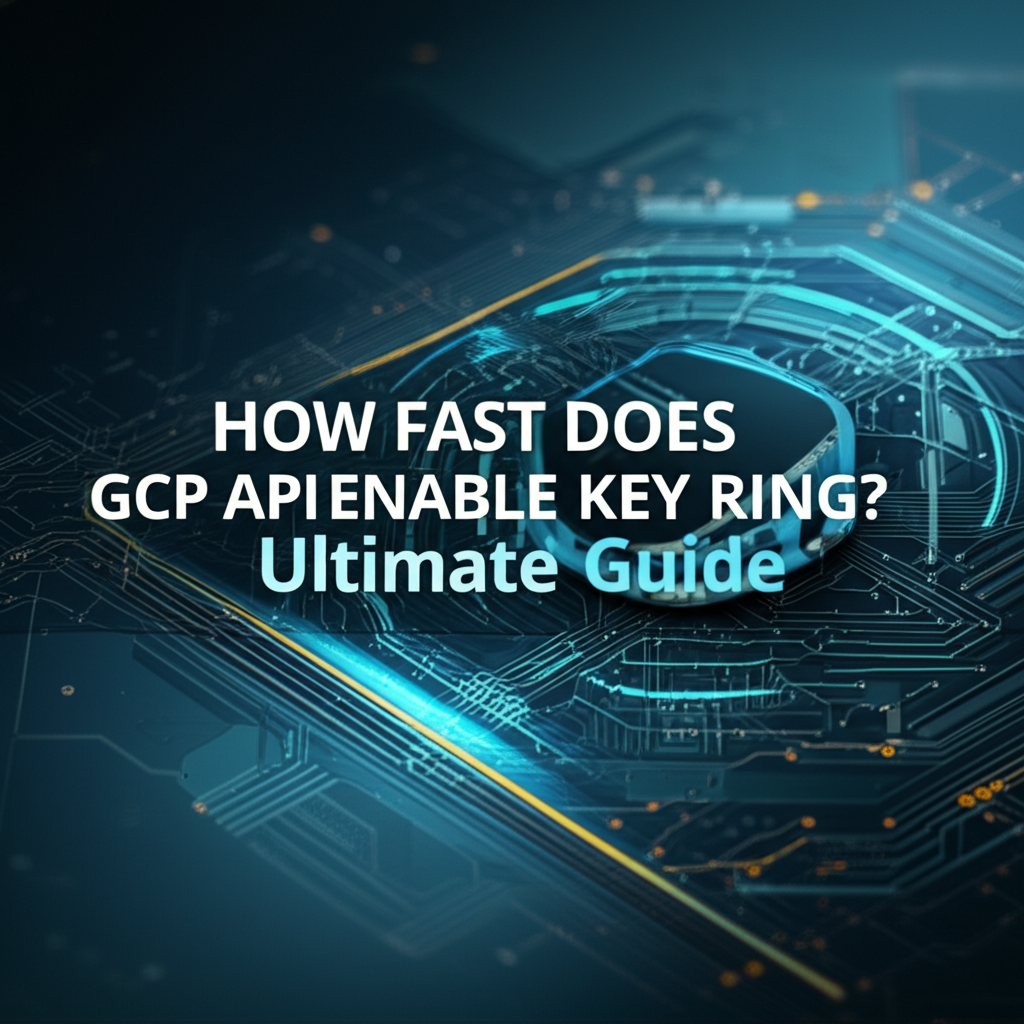 How Fast Does GCP API Enable Key Ring? Ultimate Guide