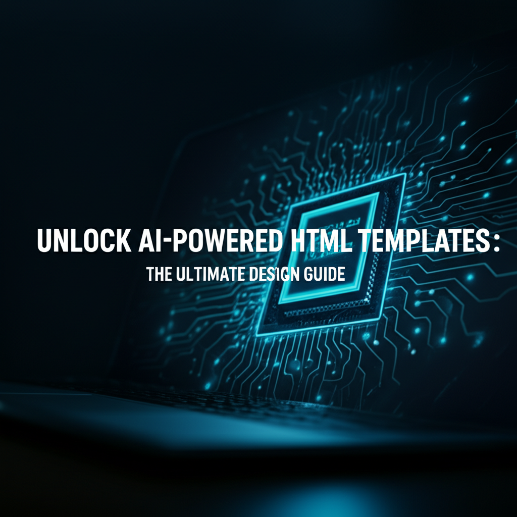 Unlock AI-Powered HTML Templates: The Ultimate Design Guide