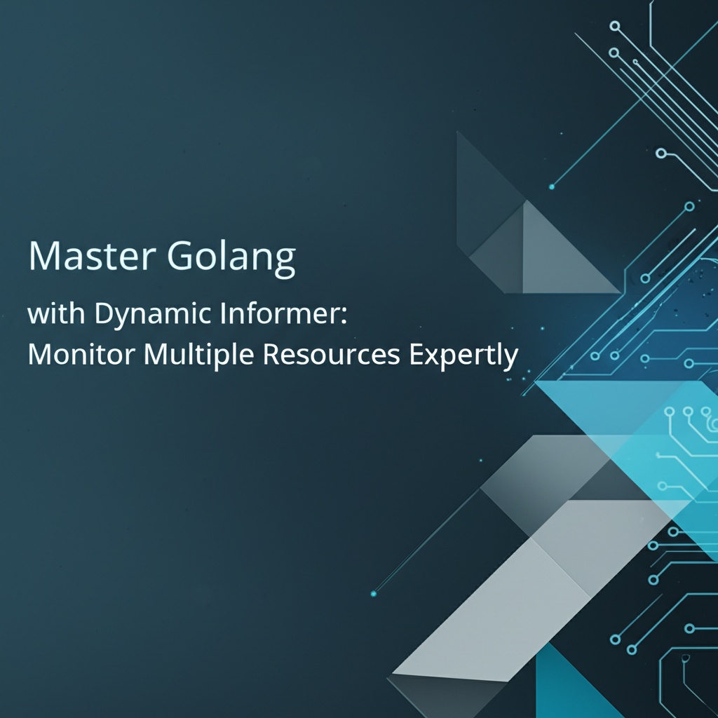 Master Golang with Dynamic Informer: Monitor Multiple Resources Expertly
