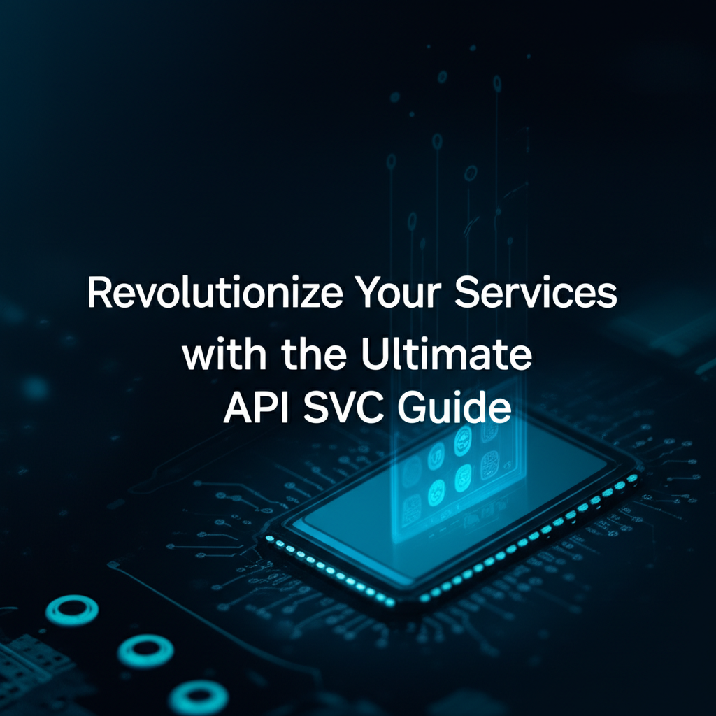 Revolutionize Your Services with the Ultimate API SVC Guide