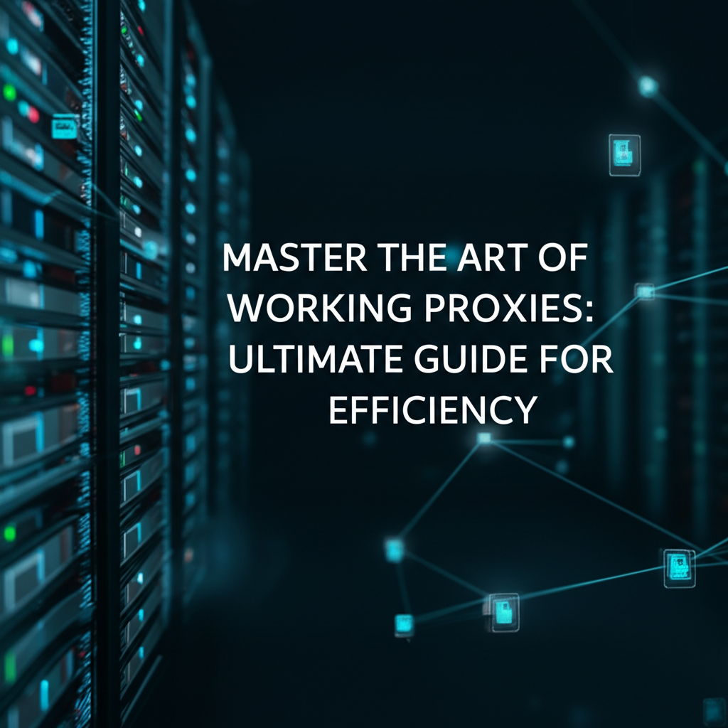 Master the Art of Working Proxies: Ultimate Guide for Efficiency