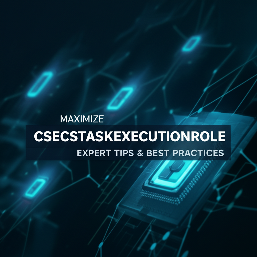 Maximize CSECSTaskExecutionRole Efficiency: Expert Tips & Best Practices