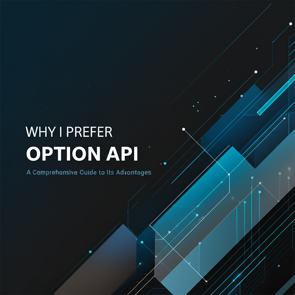 Why I Prefer Option API: A Comprehensive Guide to Its Advantages