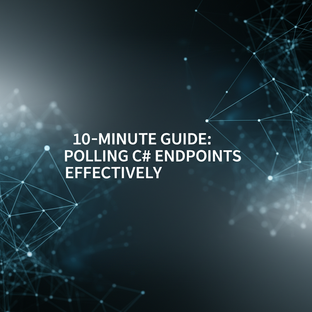10-Minute Guide: Polling C# Endpoints Effectively