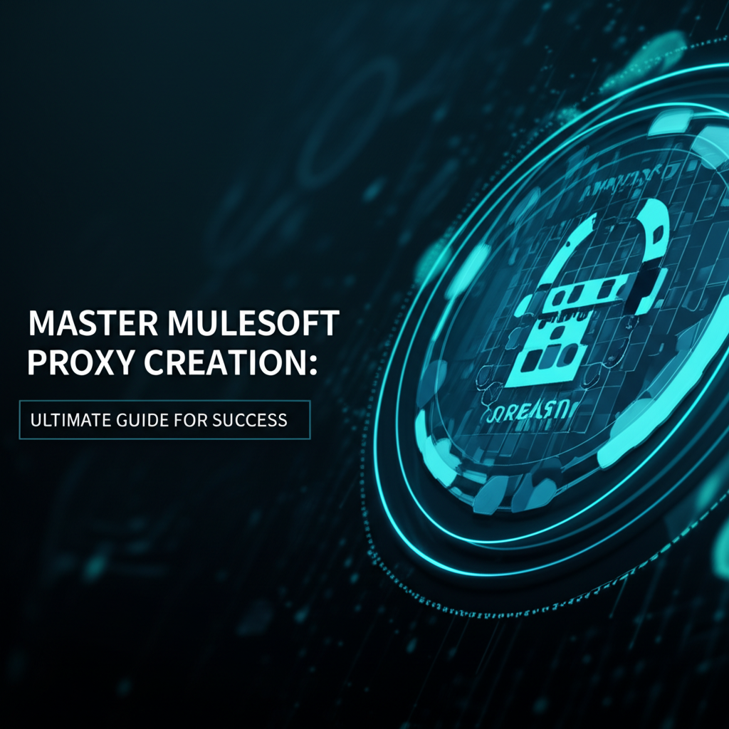 Master Mulesoft Proxy Creation: Ultimate Guide for Success
