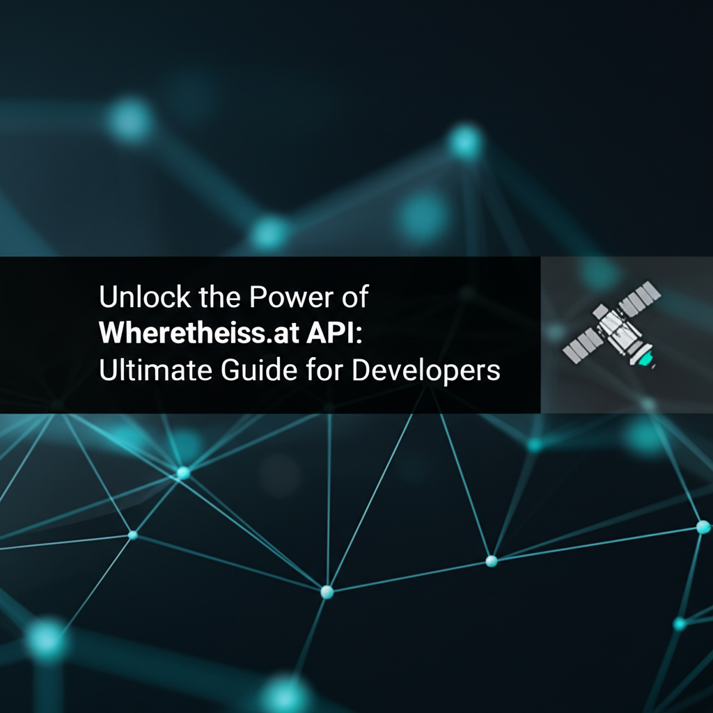 Unlock the Power of Wheretheiss.at API: Ultimate Guide for Developers