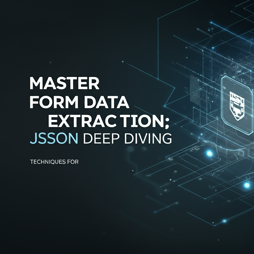 Master Form Data Extraction: Techniques for JSON Deep Diving