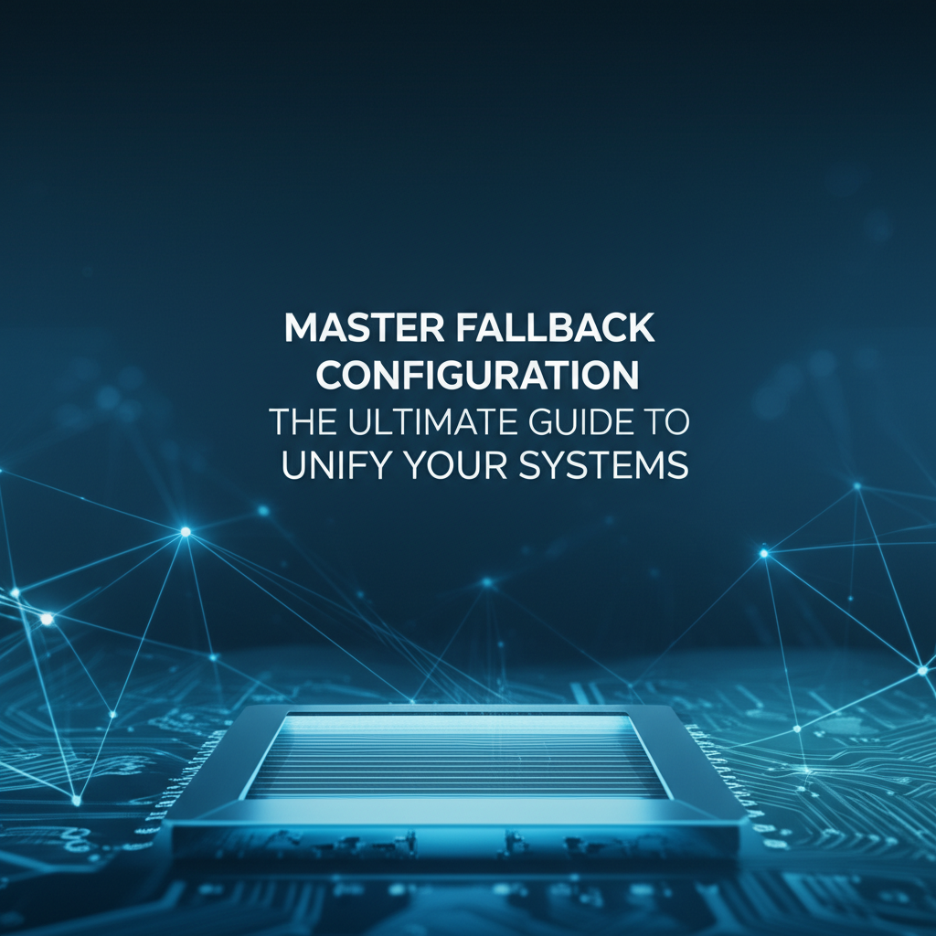 Master Fallback Configuration: The Ultimate Guide to Unify Your Systems