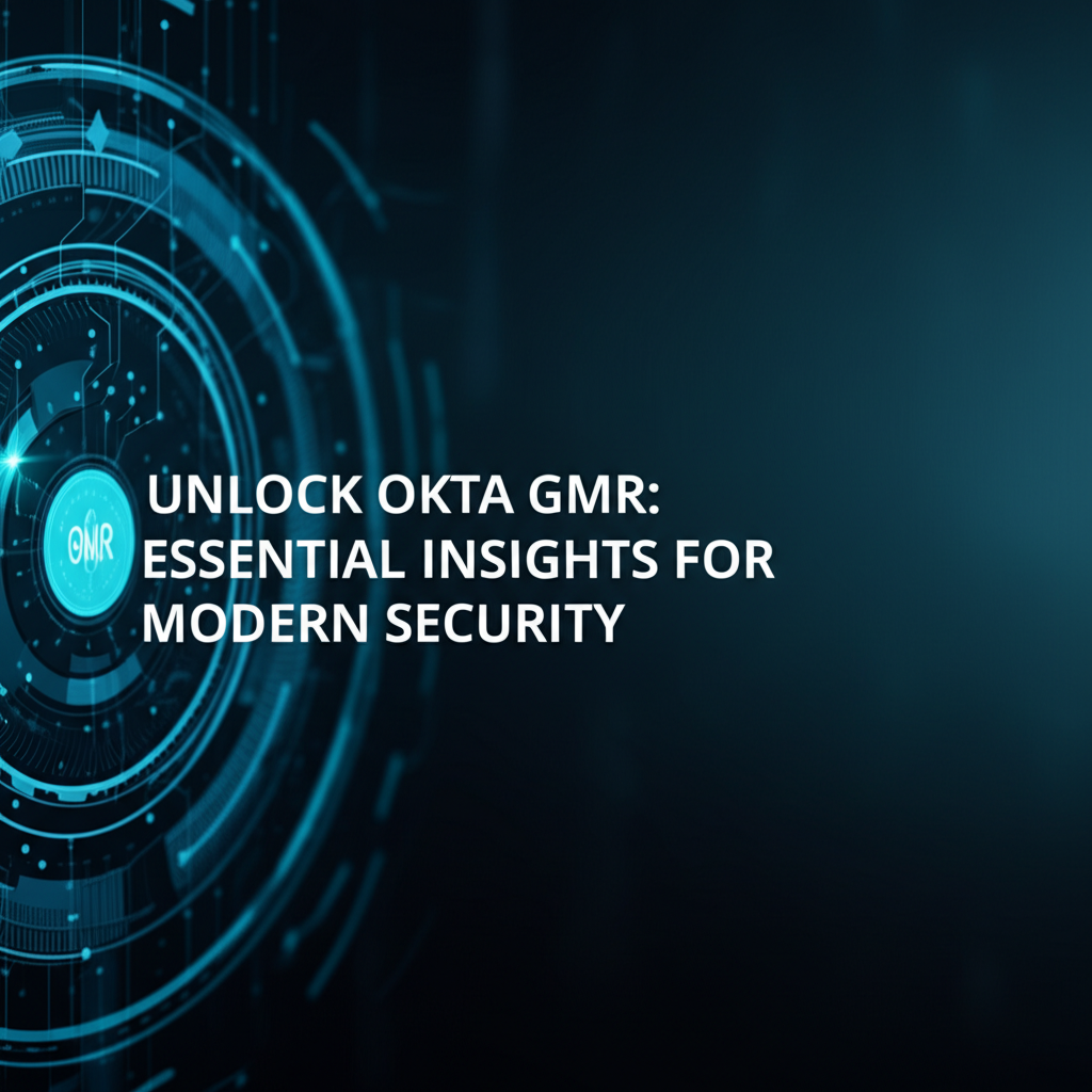 Unlock Okta GMR: Essential Insights for Modern Security