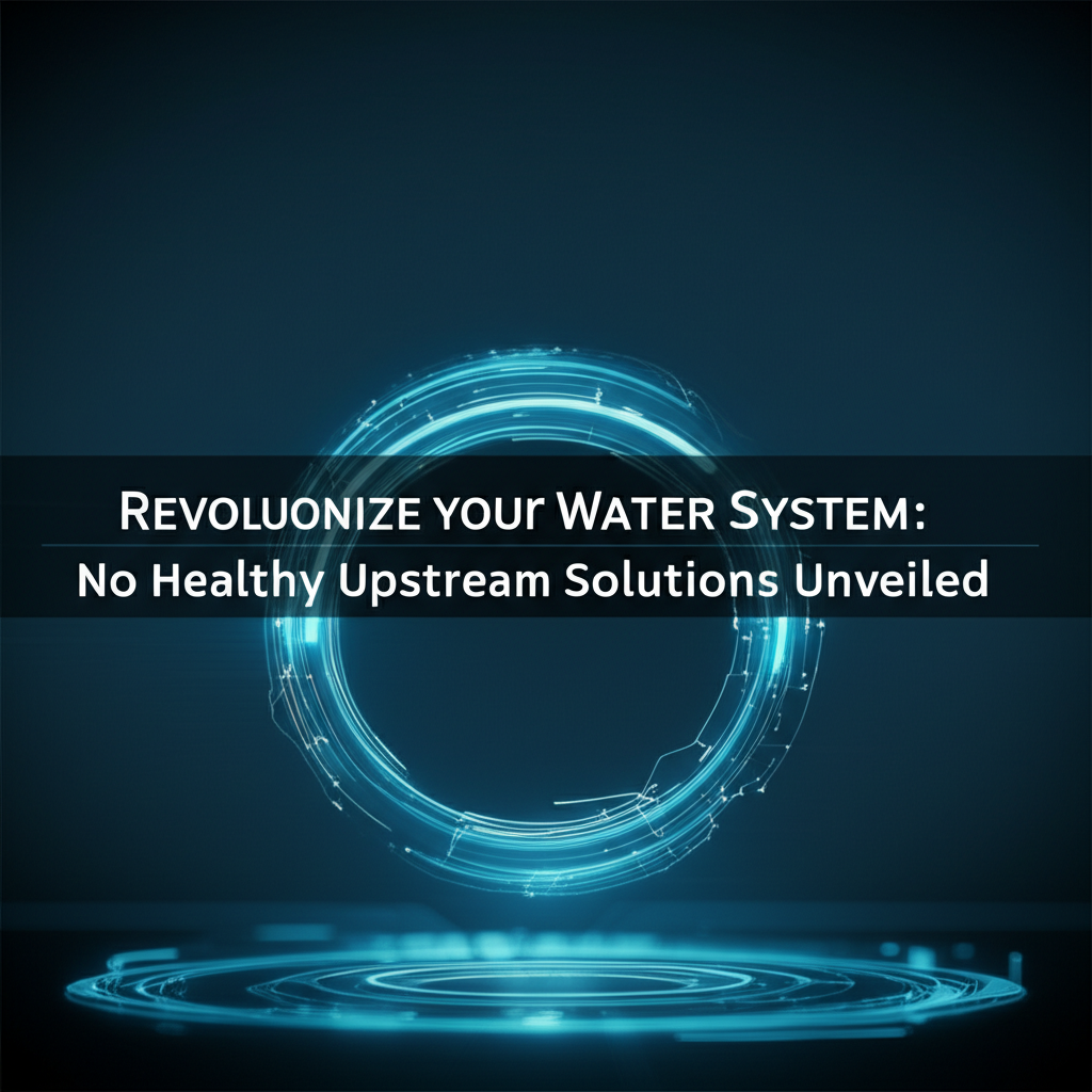 Revolutionize Your Water System: No Healthy Upstream Solutions Unveiled