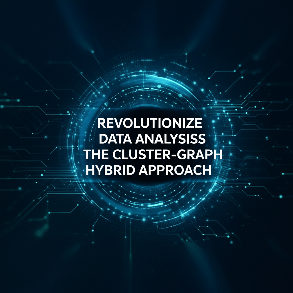 Revolutionize Data Analysis: The Cluster-Graph Hybrid Approach