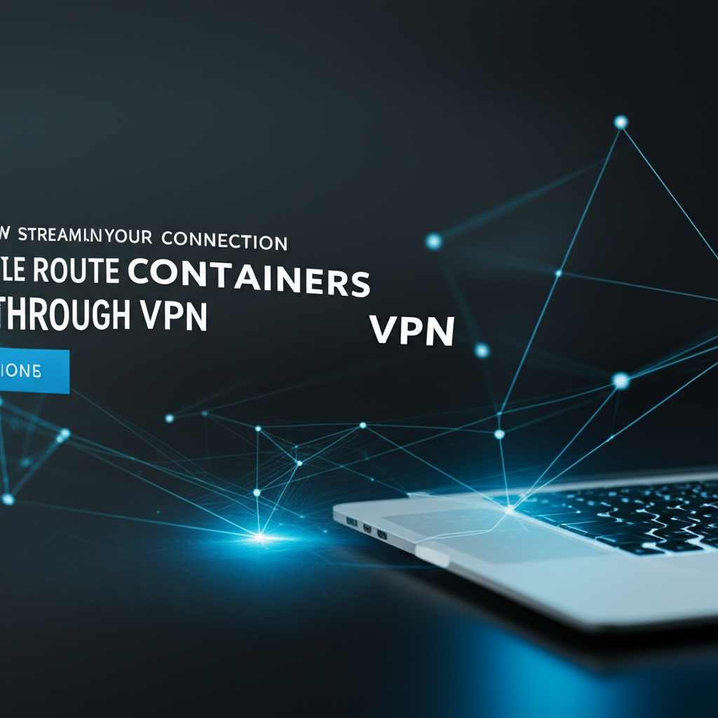 Streamline Your Connection: How to Route Containers Through VPN
