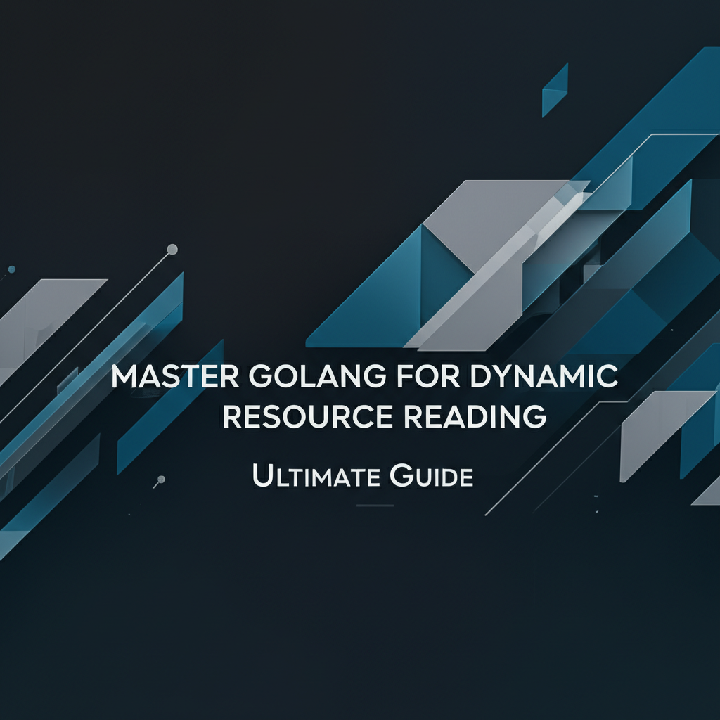Master Golang for Dynamic Resource Reading: Ultimate Guide