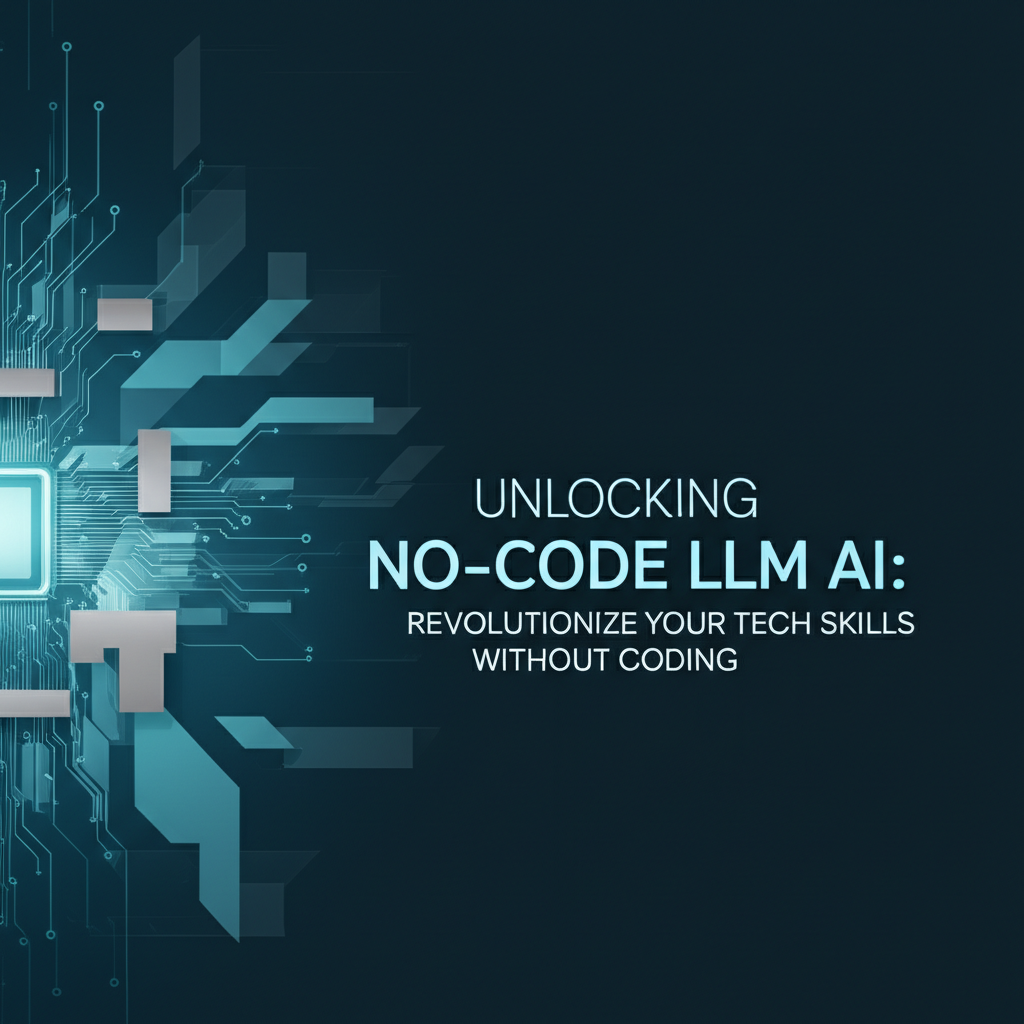 Unlocking No-Code LLM AI: Revolutionize Your Tech Skills Without Coding