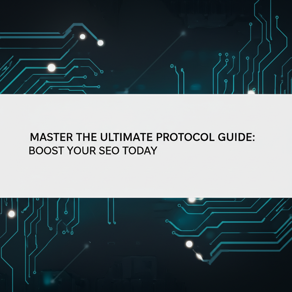 Master the Ultimate Protocal Guide: Boost Your SEO Today