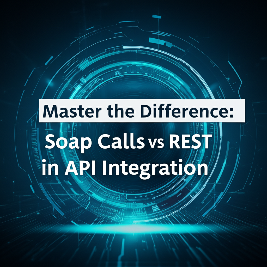 Master the Difference: Soap Calls vs REST in API Integration