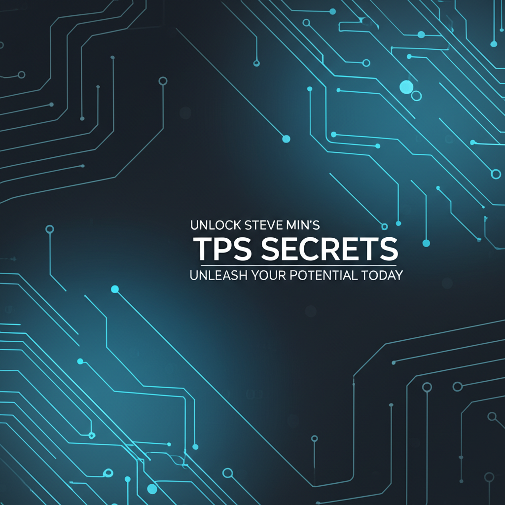 Unlock Steve Min's TPS Secrets: Unleash Your Potential Today