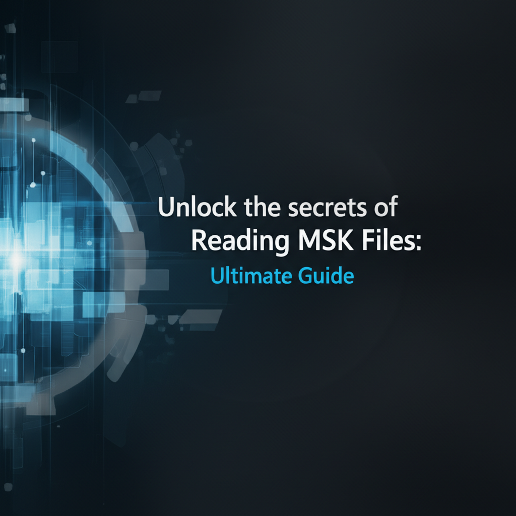 Unlock the Secrets of Reading MSK Files: Ultimate Guide