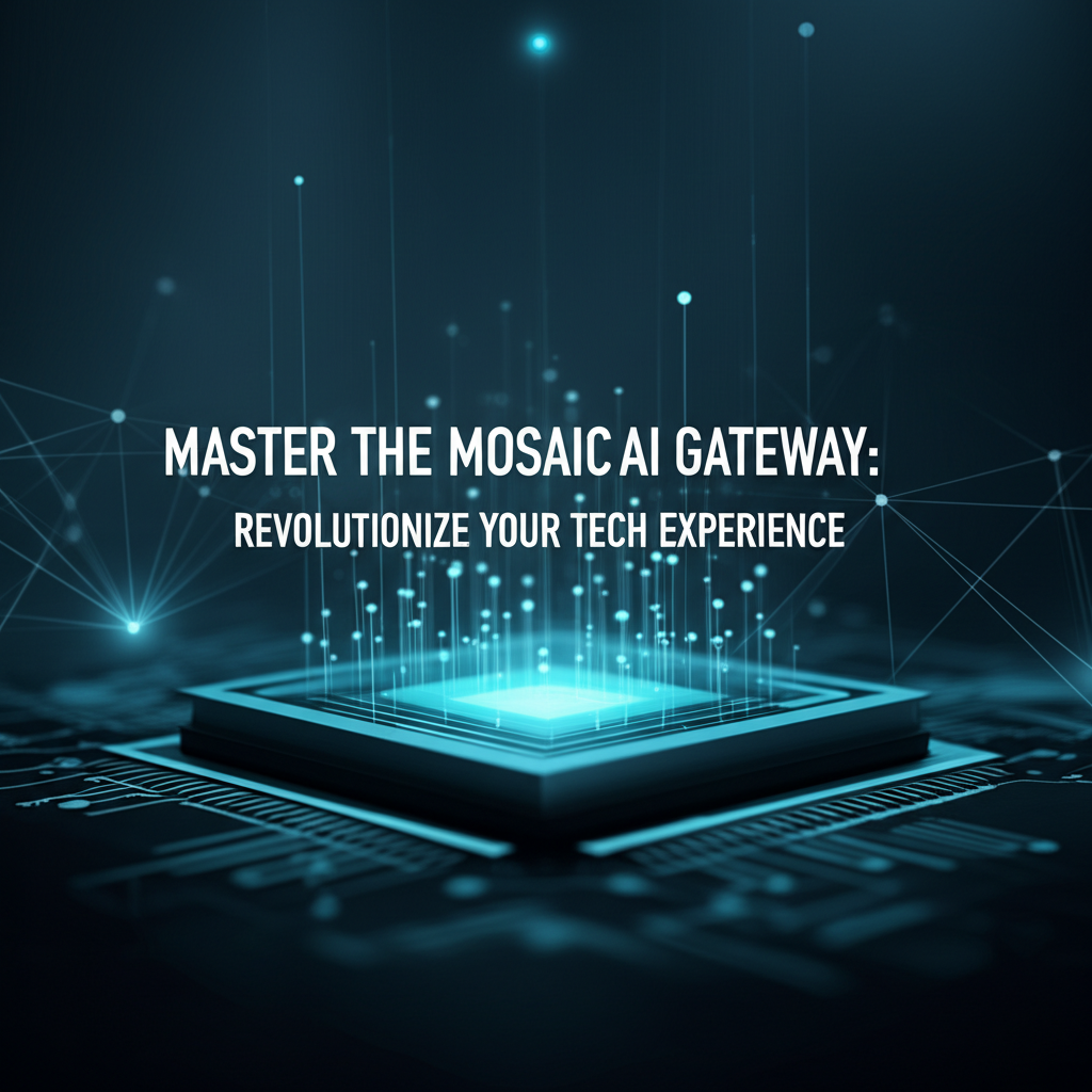 Master the Mosaic AI Gateway: Revolutionize Your Tech Experience