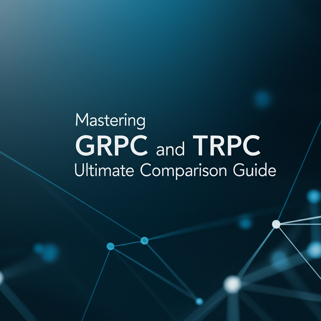 Mastering GRPC and TRPC: Ultimate Comparison Guide