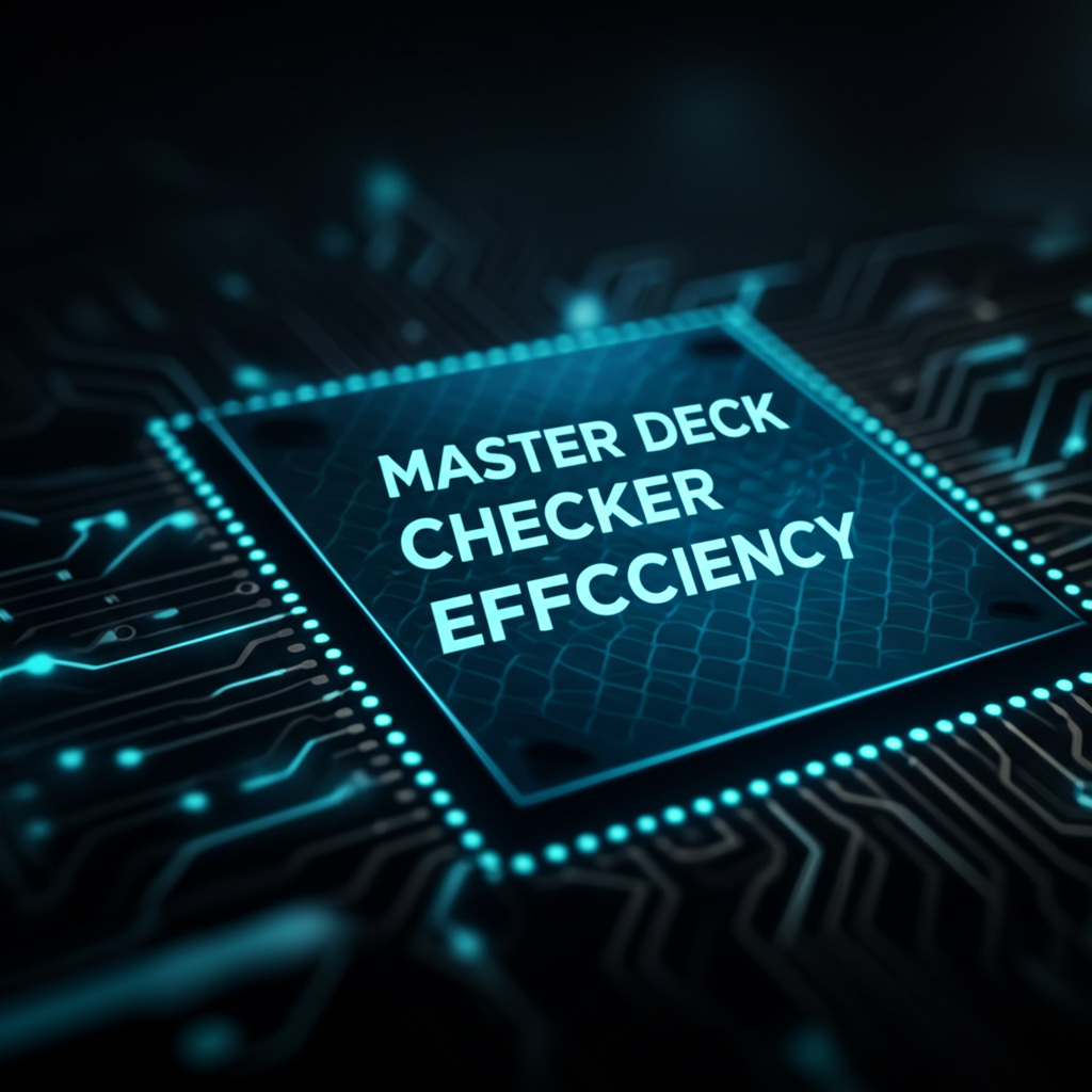 Master Deck Checker Efficiency: Ultimate Tips for Gamers