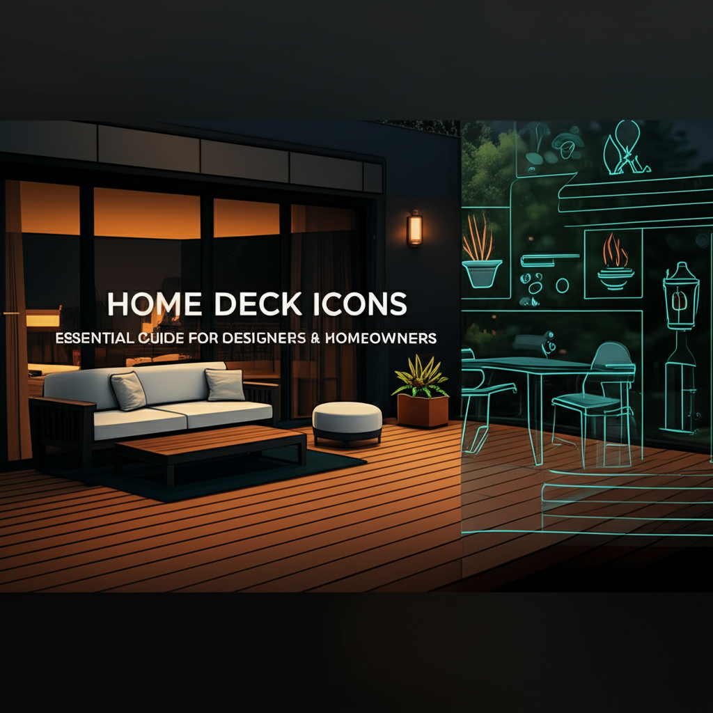 Home Deck Icons: Essential Guide for Designers & Homeowners
