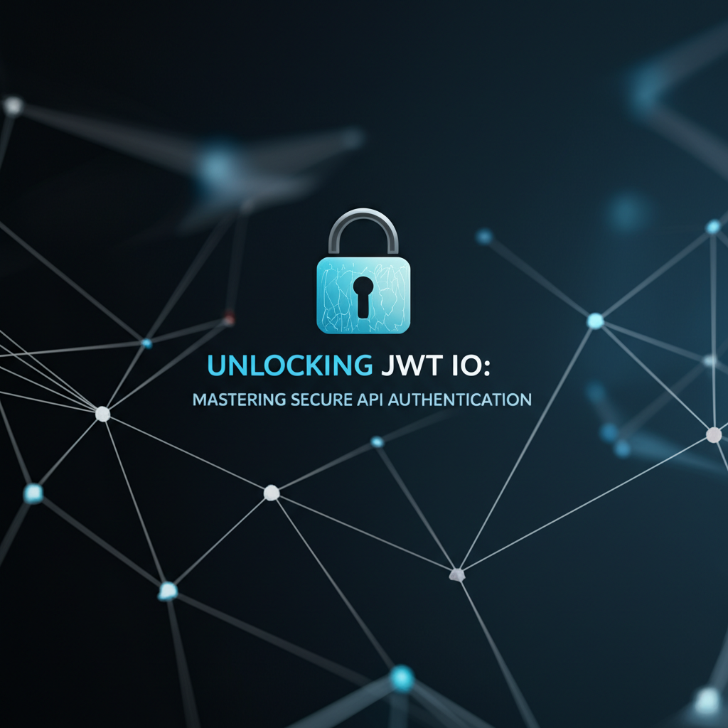 Unlocking JWT IO: Mastering Secure API Authentication