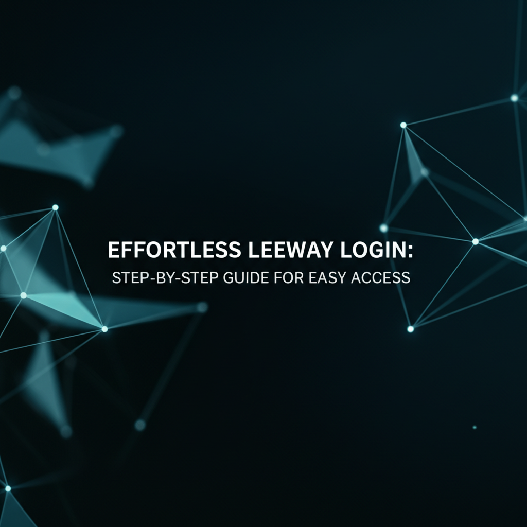 Effortless Leeway Login: Step-by-Step Guide for Easy Access