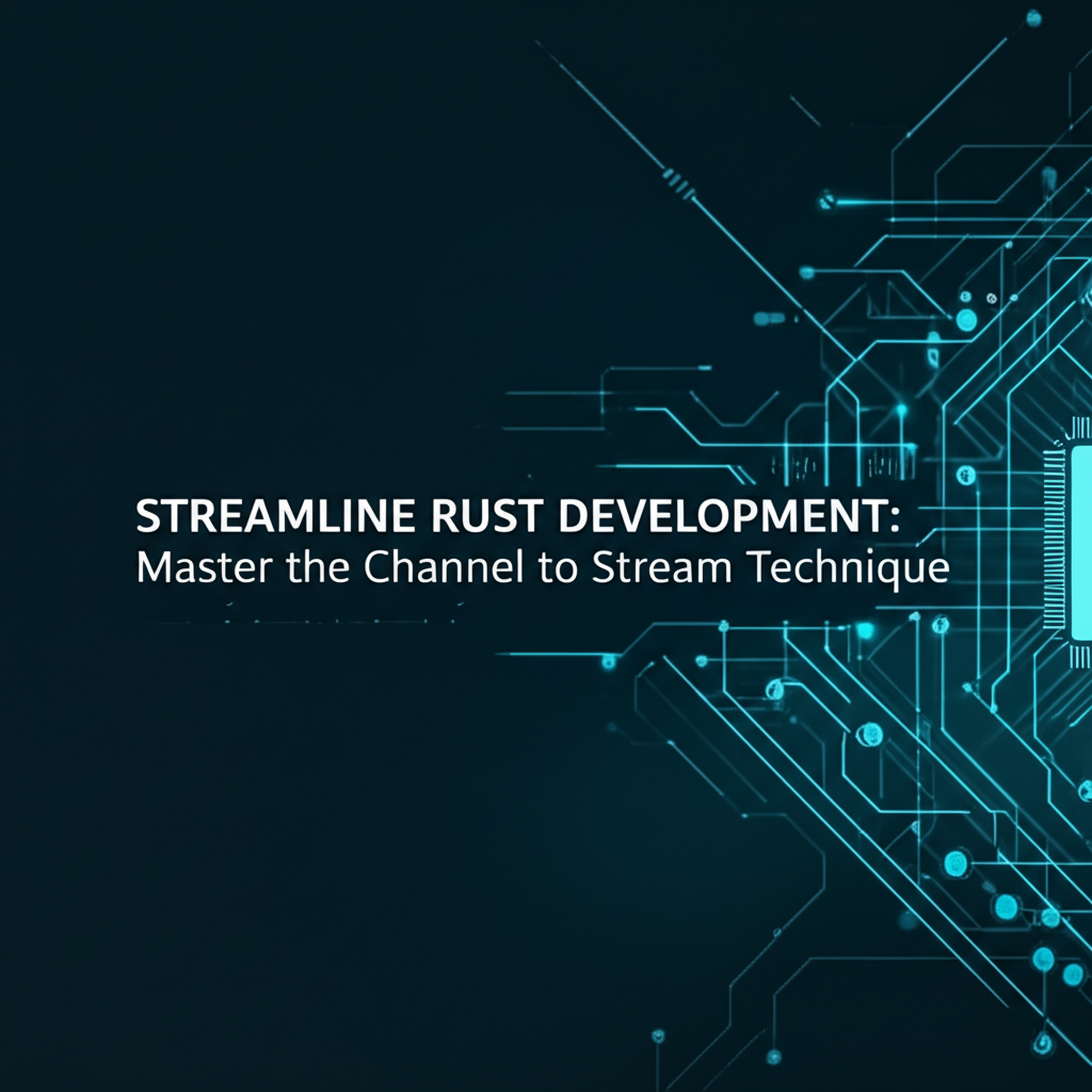 Streamline Rust Development: Master the Channel to Stream Technique
