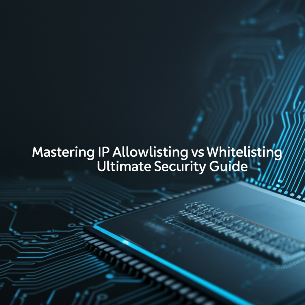 Mastering IP Allowlisting vs Whitelisting: Ultimate Security Guide