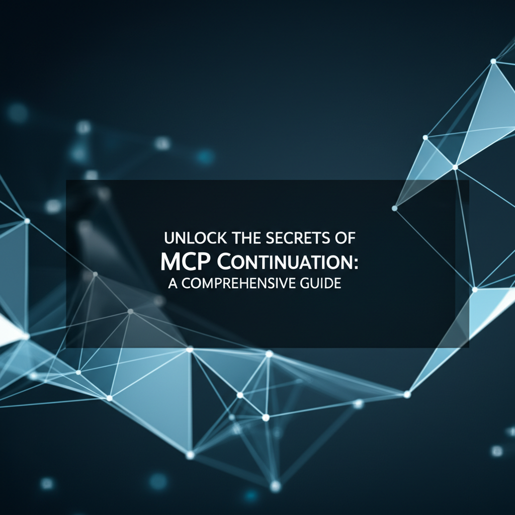 Unlock the Secrets of MCP Continuation: A Comprehensive Guide
