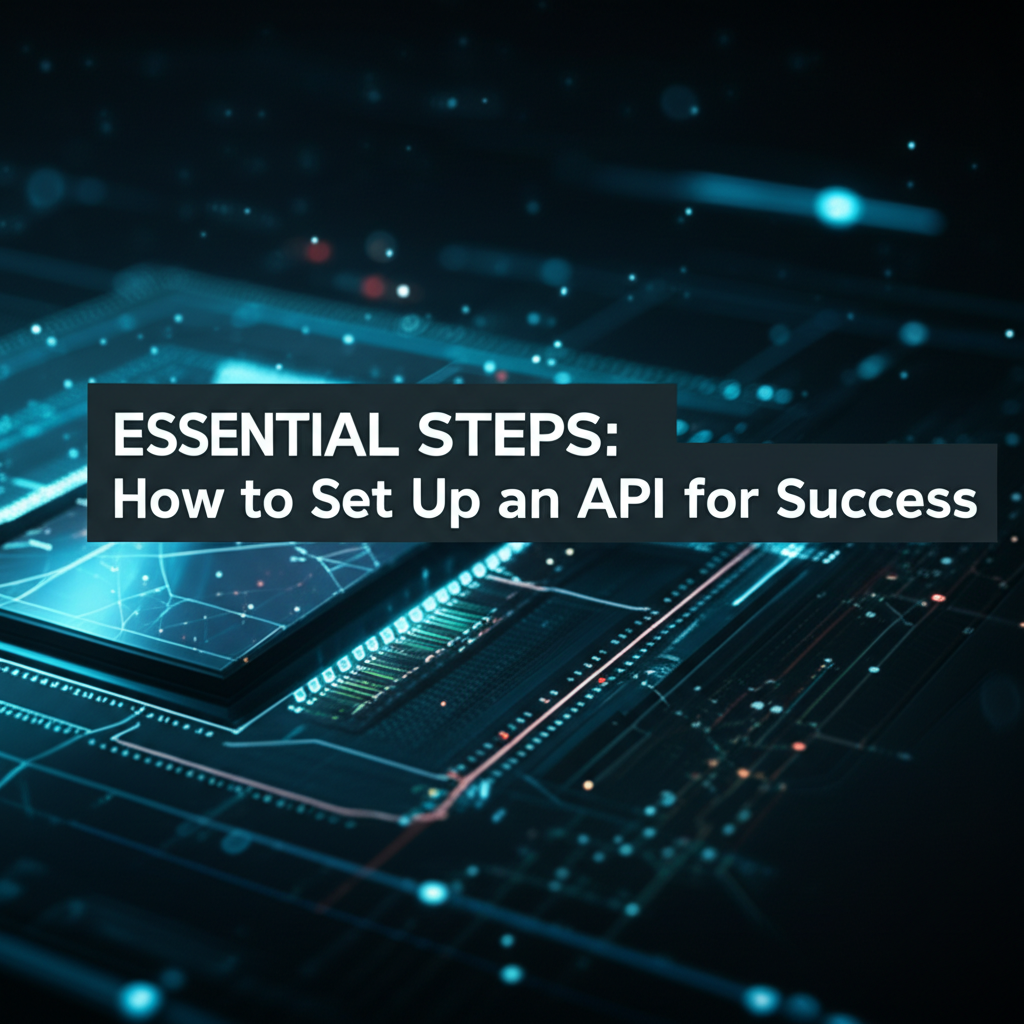 Essential Steps: How to Set Up an API for Success
