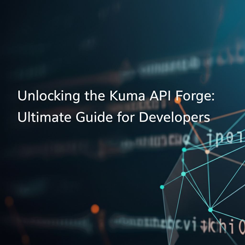 Unlocking the Kuma API Forge: Ultimate Guide for Developers