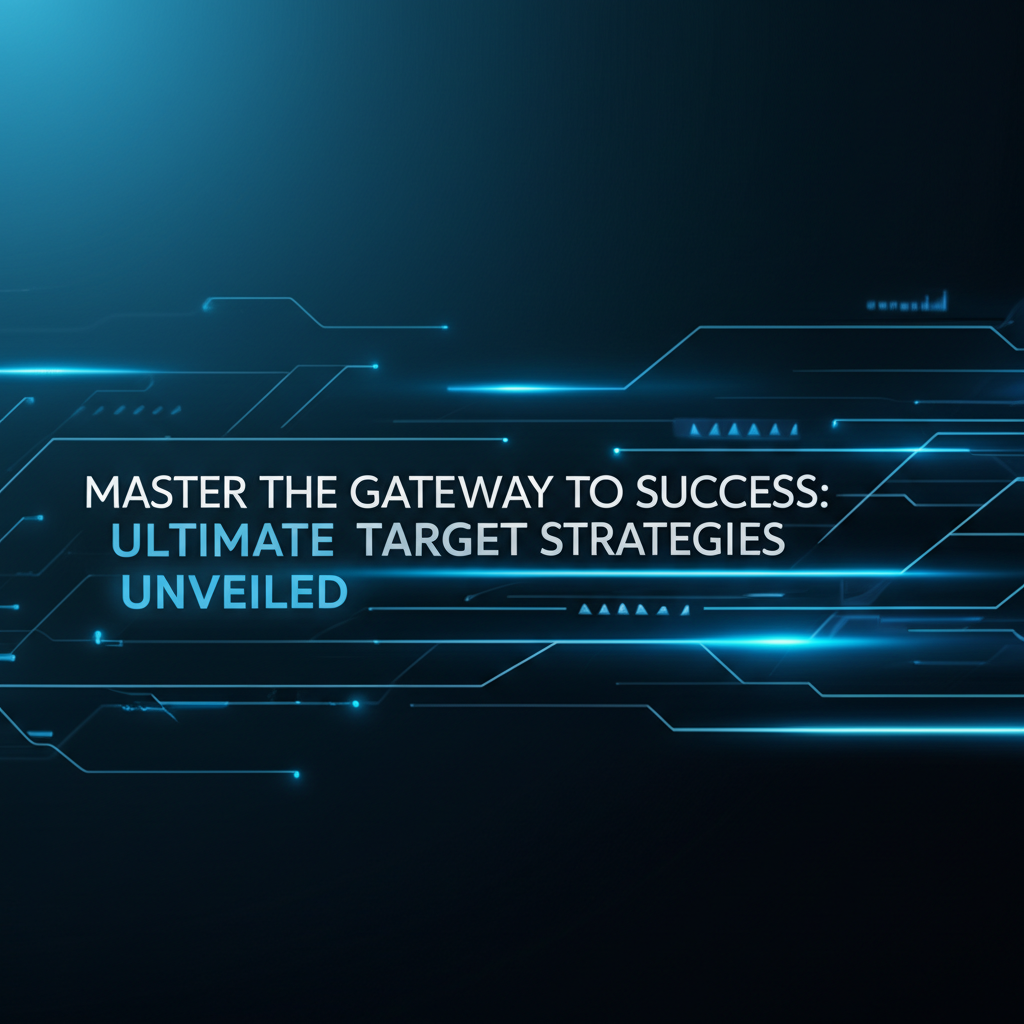 Master the Gateway to Success: Ultimate Target Strategies Unveiled