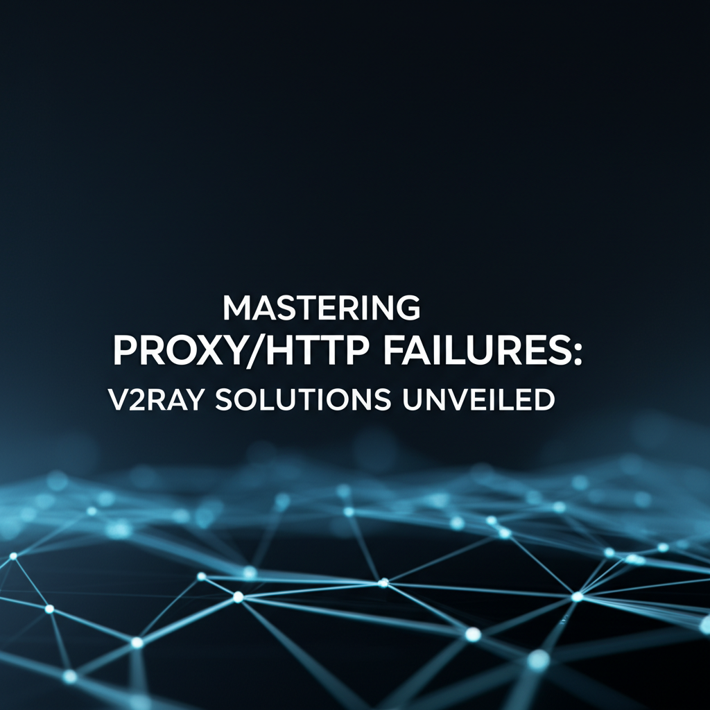 Mastering Proxy/HTTP Failures: V2Ray Solutions Unveiled