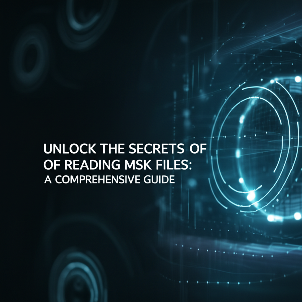 Unlock the Secrets of Reading MSK Files: A Comprehensive Guide