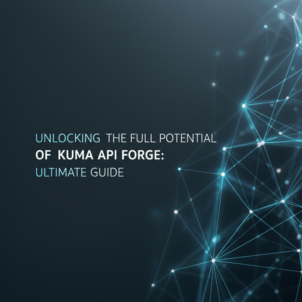 Unlocking the Full Potential of Kuma API Forge: Ultimate Guide