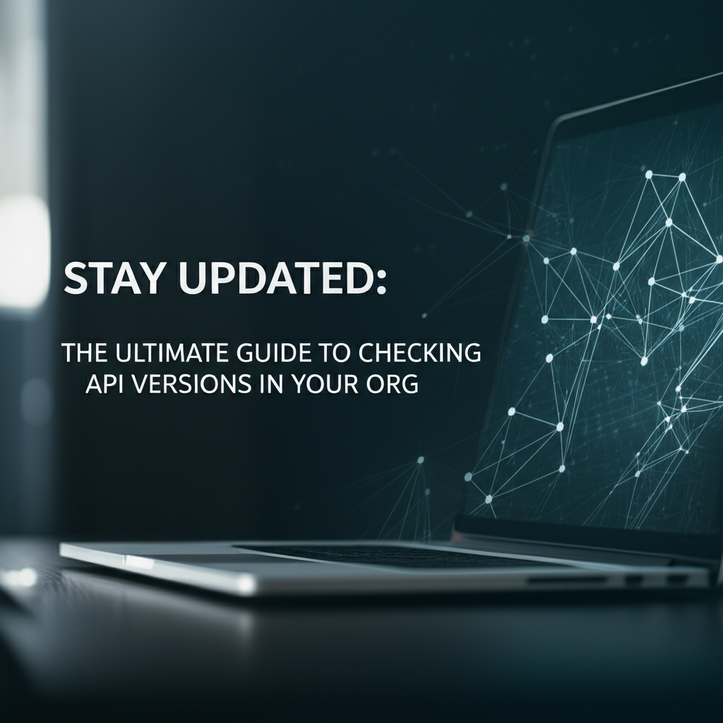 Stay Updated: The Ultimate Guide to Checking API Versions in Your Org