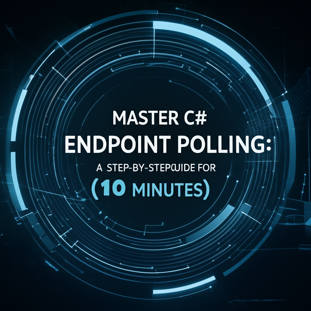 Master C# Endpoint Polling: A Step-by-Step Guide for 10 Minutes
