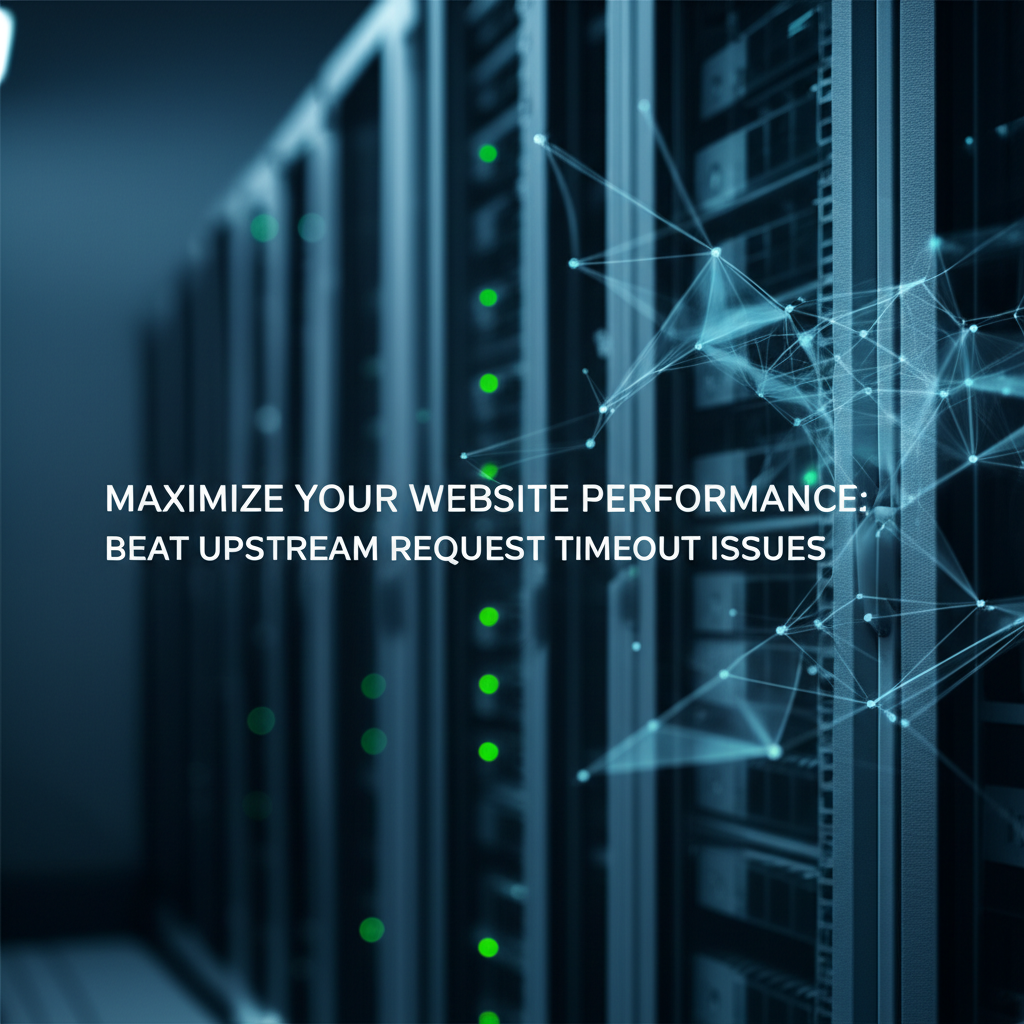 Maximize Your Website Performance: Beat Upstream Request Timeout Issues
