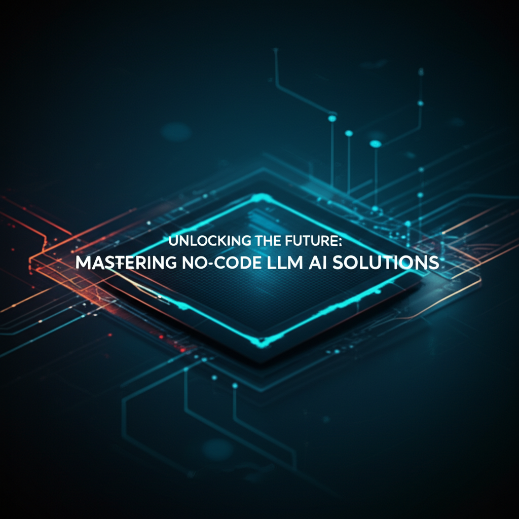 Unlocking the Future: Mastering No-Code LLM AI Solutions