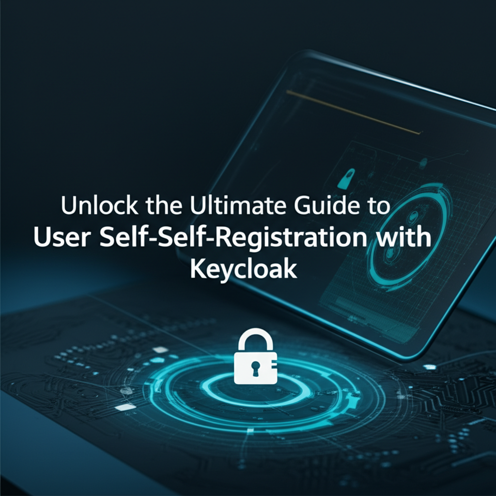 Unlock the Ultimate Guide to User Self-Registration with Keycloak