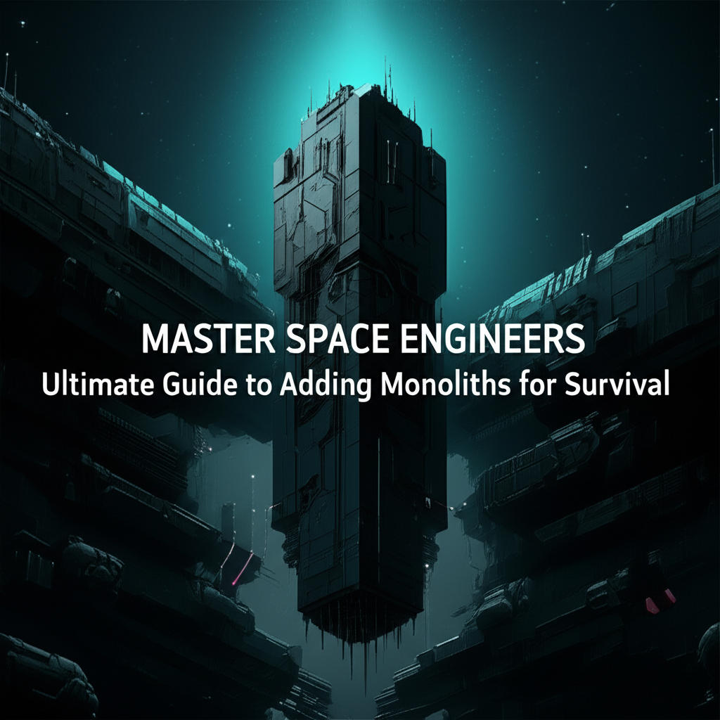 Master Space Engineers: Ultimate Guide to Adding Monoliths for Survival
