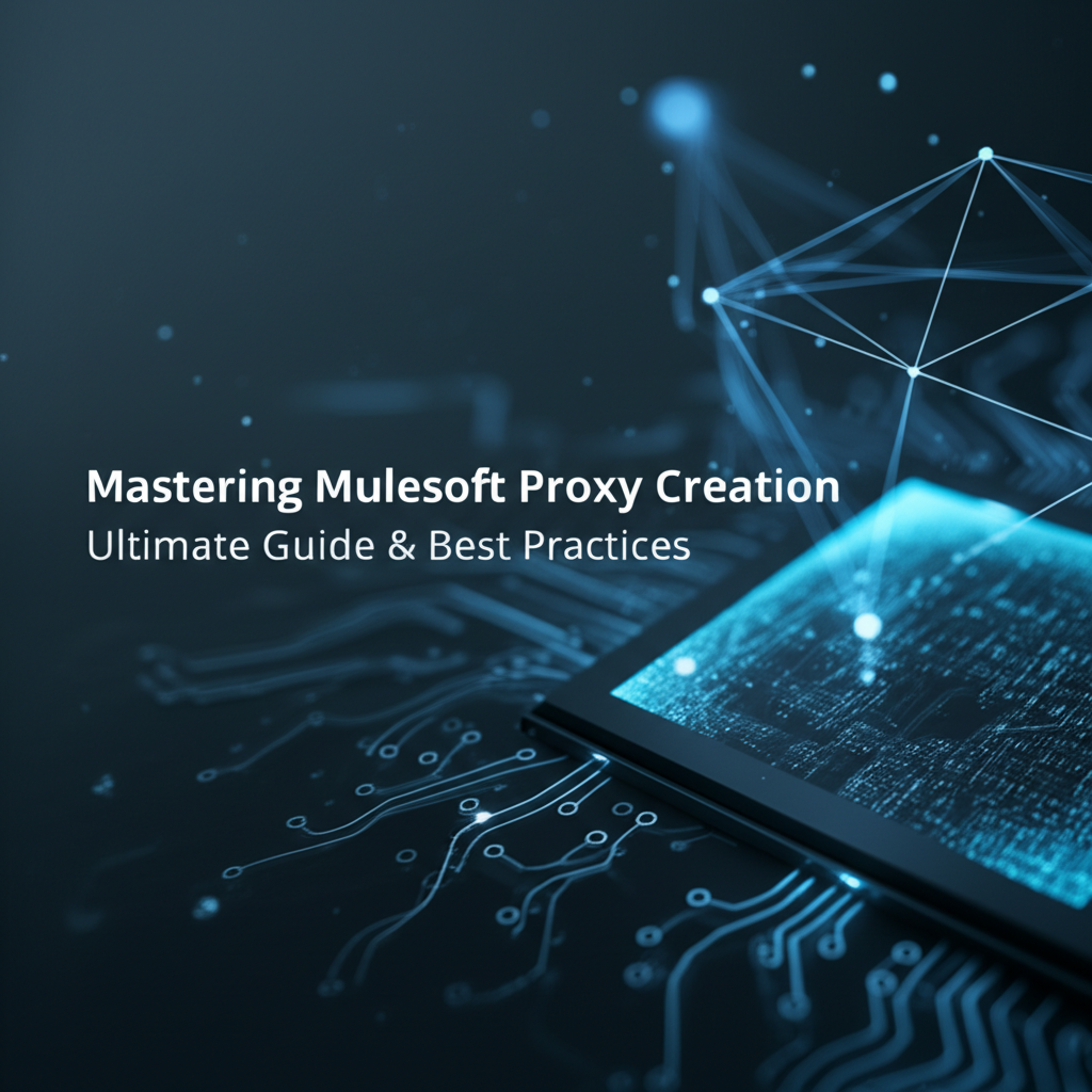 Mastering Mulesoft Proxy Creation: Ultimate Guide & Best Practices