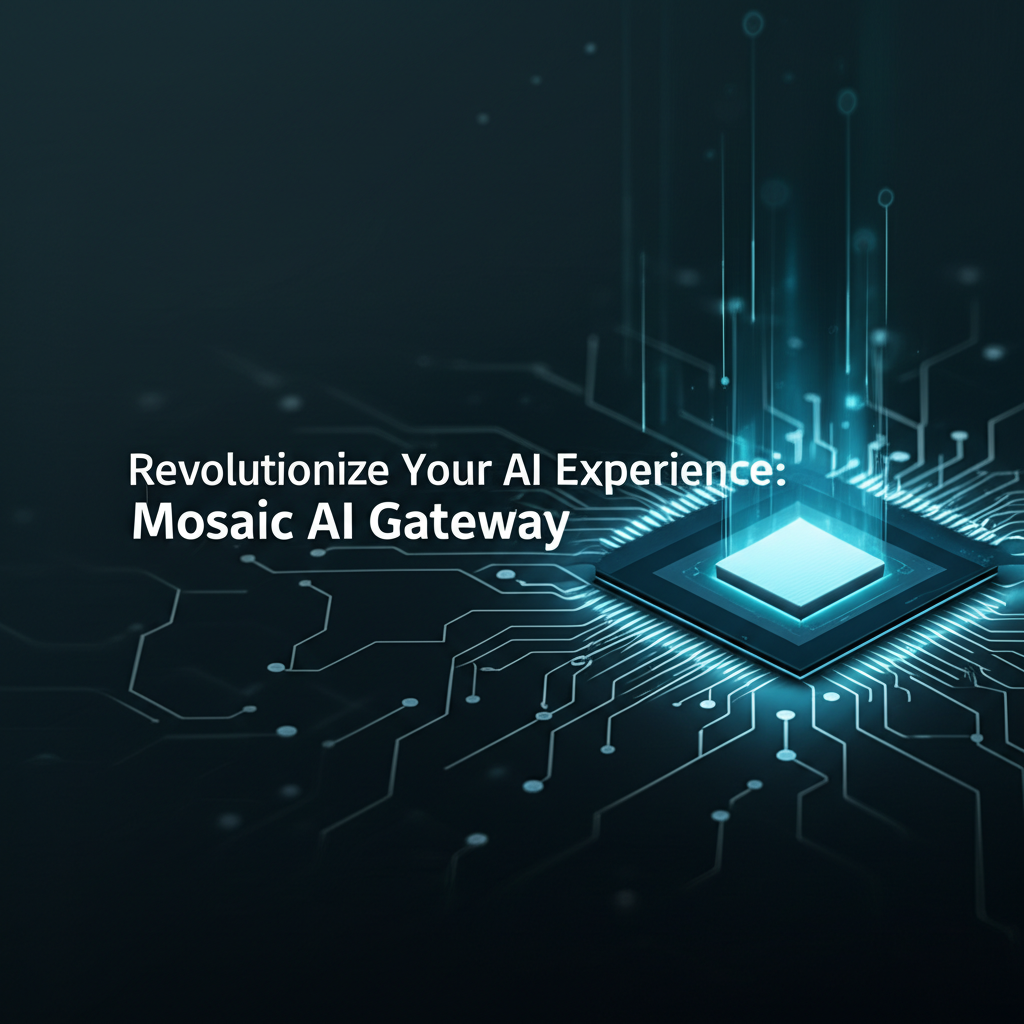Revolutionize Your AI Experience: Discover the Mosaic AI Gateway