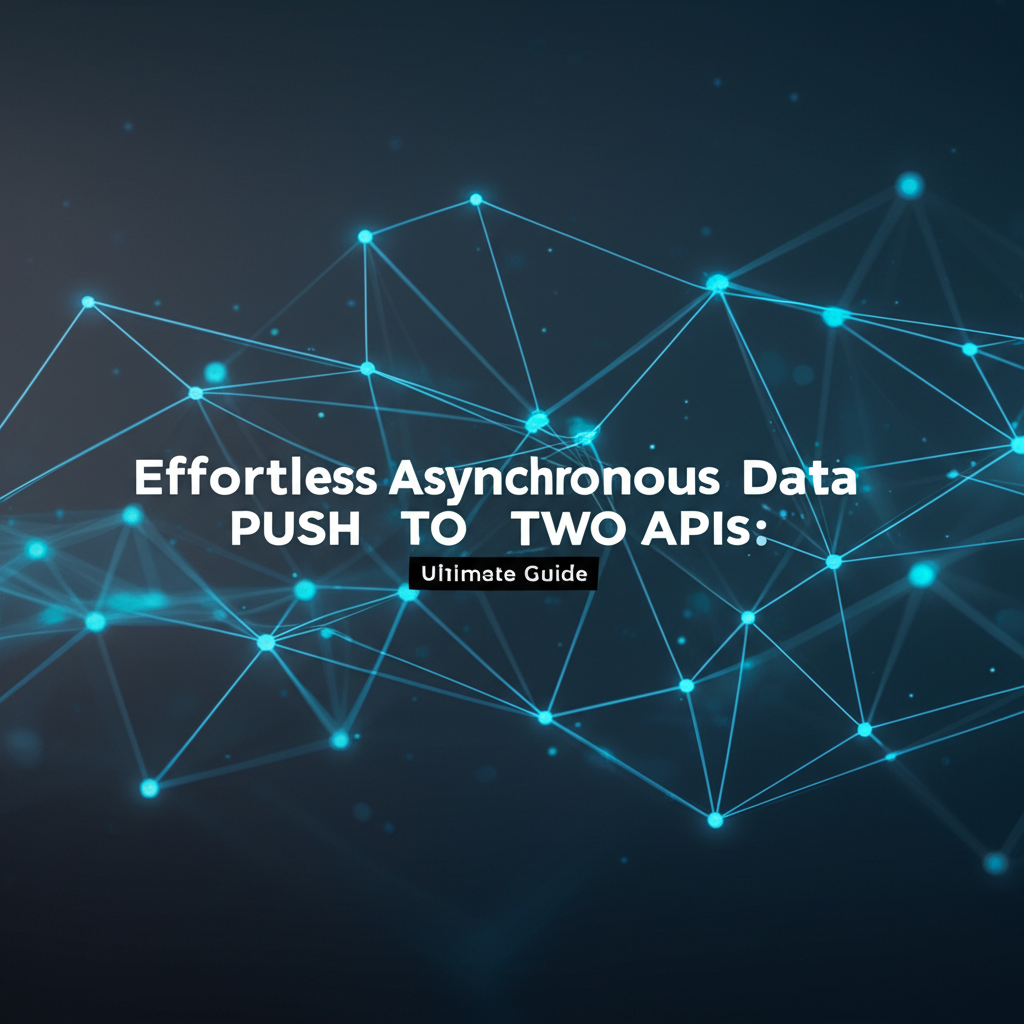 Effortless Asynchronous Data Push to Two APIs: Ultimate Guide