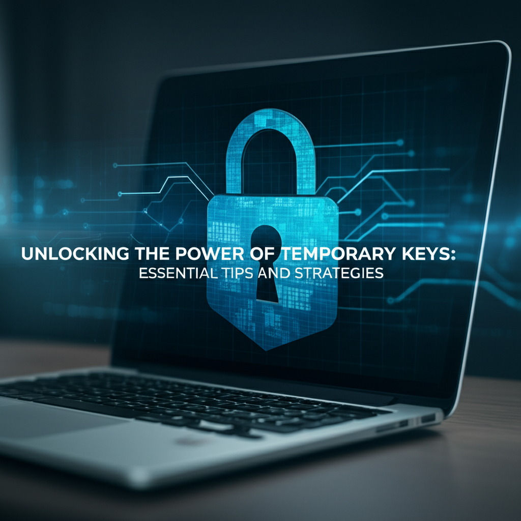 Unlocking the Power of Temporary Keys: Essential Tips and Strategies